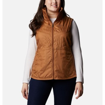 Columbia Gilet Dames, Mix It Around II Plus Size Bruin, 72TKBAESZ